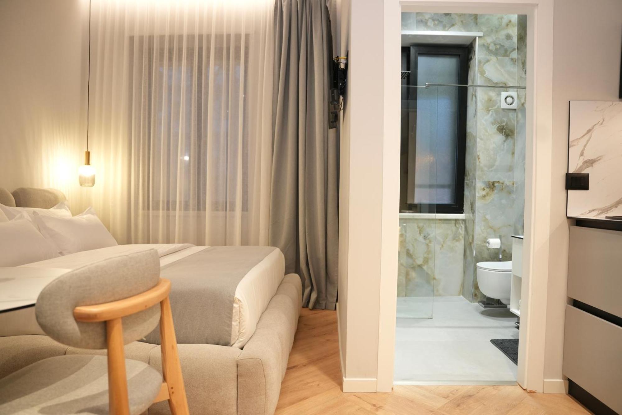 Nea Deluxe Apart-Hotel Tirana Exteriér fotografie