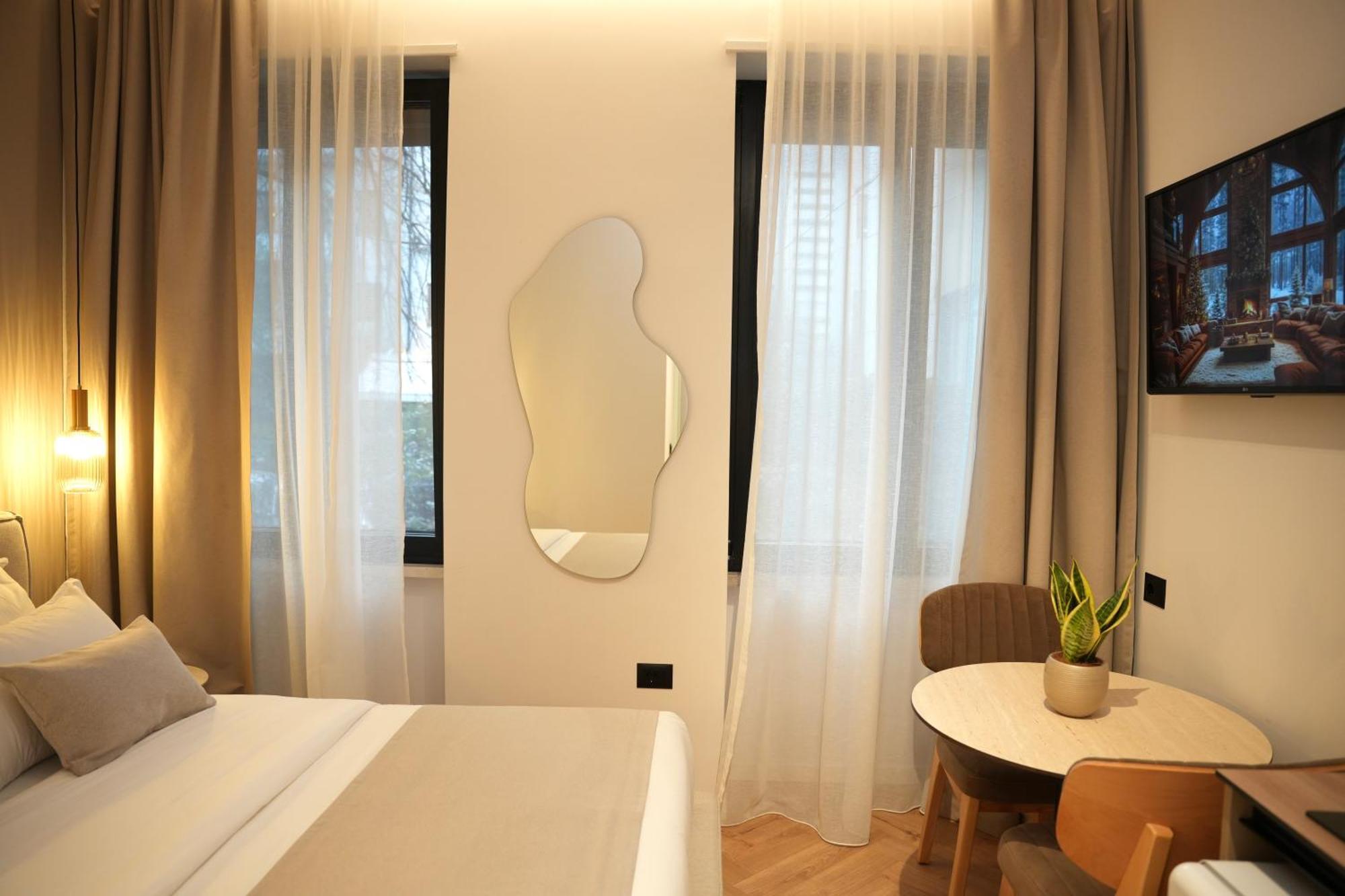 Nea Deluxe Apart-Hotel Tirana Exteriér fotografie